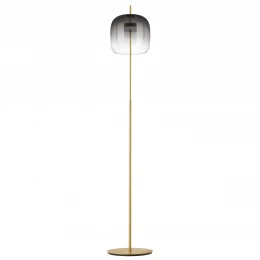 804718 Торшер CUPOLA LED 1х18W 900LM ЗОЛОТО/ДЫМЧАТЫЙ 3000K