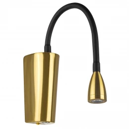 808641 Бра MURO III COB LED 3W 200LM 30G ЛАТУНЬ 3000K