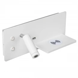 808556 Бра MURO II 4,5W+3W LED 360LM+240LM БЕЛЫЙ 3000K