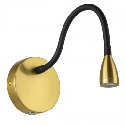 808631 Бра MURO III COB LED 3W 200LM 30G ЛАТУНЬ 3000K