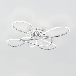 CL229B141E Джемини Хром RGB Св-к Люстра
