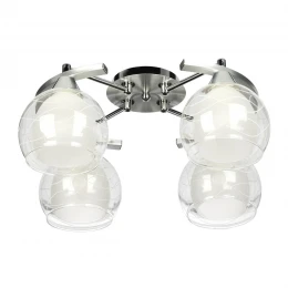 CL157142 Буги Алюм+Хром Св-к Люстра
