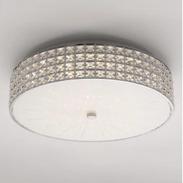 CL32418G1 Портал Хром Св-к Люстра c RGB