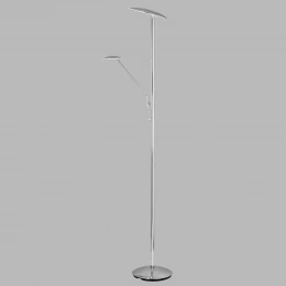 CL802001 Дискус Хром Св-к LED Торшер