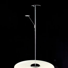 CL802001 Дискус Хром Св-к LED Торшер