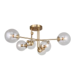 Люстра Rivoli Adela 3165-306 6 х Е14 40 Вт модерн